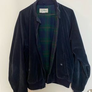 Retro men’s corduroy bomber jacket